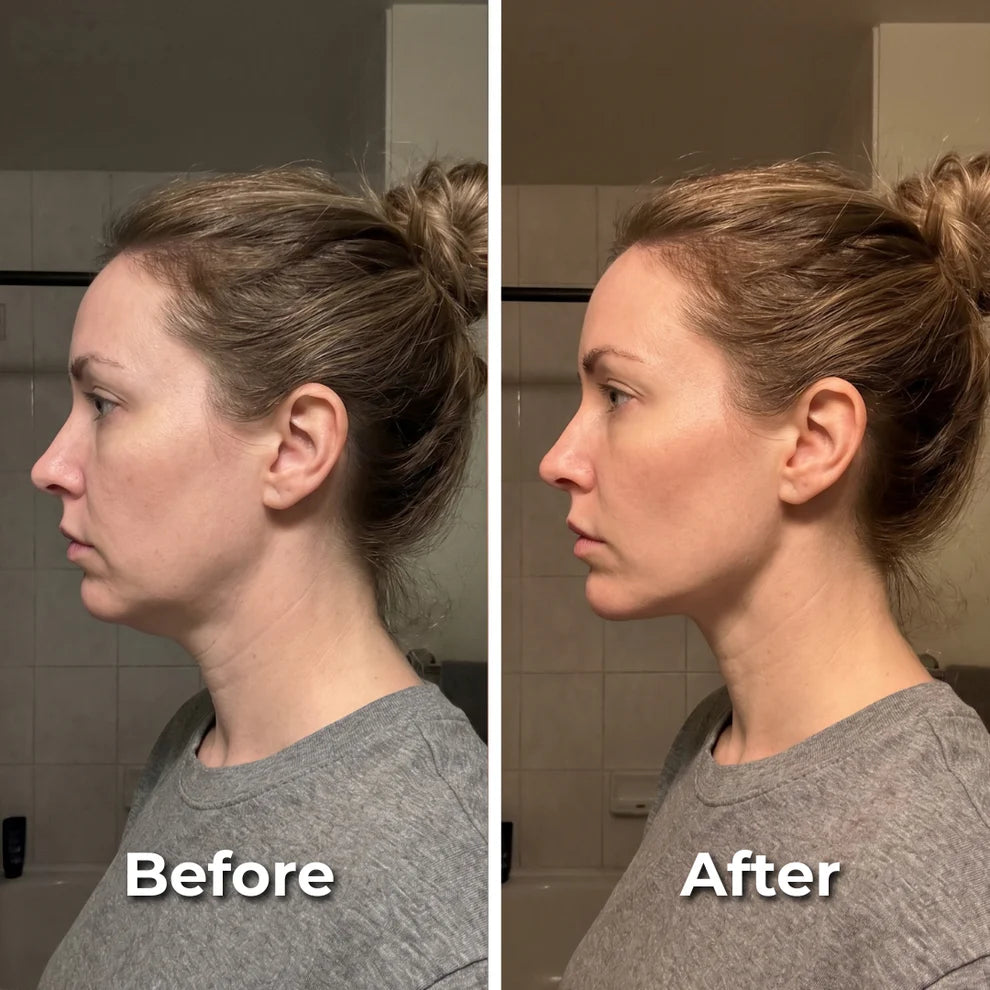 Ergonomic Facial Drainage Massager