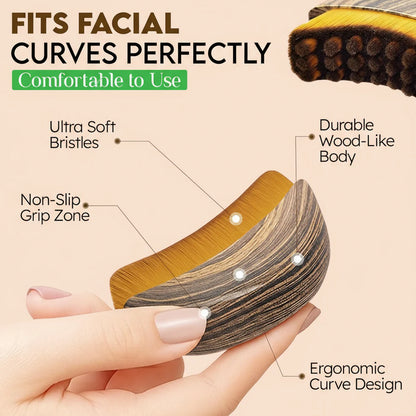 Ergonomic Facial Drainage Massager