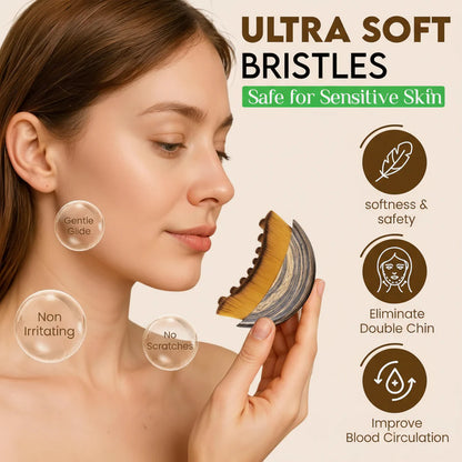 Ergonomic Facial Drainage Massager