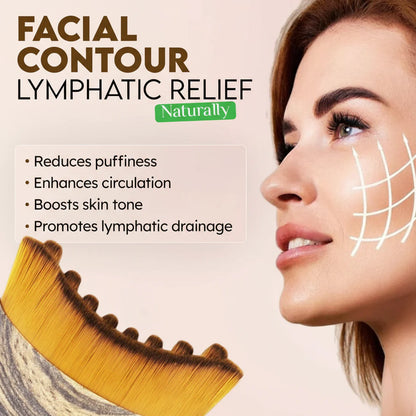 Ergonomic Facial Drainage Massager