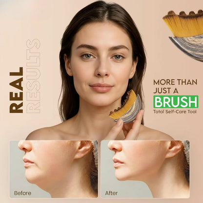 Ergonomic Facial Drainage Massager